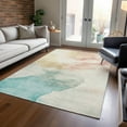 thumbnail image 1 of Addison Rugs Chantille Indoor/Outdoor Transitional Modern Pearl Machine Washable Rectangle Rug, 5' x 7'6", 1 of 7