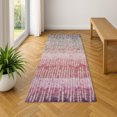 thumbnail image 1 of Addison Rugs Chantille Indoor/Outdoor Transitional Modern Pink Machine Washable Runner Rug, 2'3" x 7'6", 1 of 8