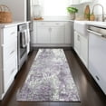thumbnail image 1 of Addison Rugs Chantille Indoor/Outdoor Transitional Modern Plum Machine Washable Runner Rug, 2'3" x 7'6", 1 of 7