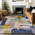 thumbnail image 1 of Addison Rugs Chantille Indoor/Outdoor Transitional Modern Plum Washable Rectangle Rug, 3' x 5', 1 of 6