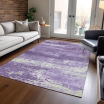 Addison Rugs Chantille Indoor/Outdoor Transitional Modern Purple Machine Washable Rectangle Rug, 10' x 14'