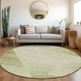 thumbnail image 1 of Addison Rugs Chantille Indoor/Outdoor Transitional Modern Sage Washable Round Rug, 8' x 8', 1 of 6