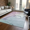 thumbnail image 1 of Addison Rugs Chantille Indoor/Outdoor Transitional Modern Seafoam Machine Washable Rectangle Rug, 3' x 5', 1 of 7
