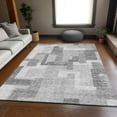 thumbnail image 1 of Addison Rugs Chantille Indoor/Outdoor Transitional Modern Silver Washable Rectangle Rug, 5' x 7'6", 1 of 6