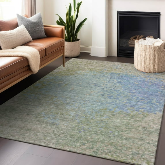 Addison Rugs Chantille Indoor/Outdoor Transitional Modern Sky Machine Washable Rectangle Rug, 2'6" x 3'10"