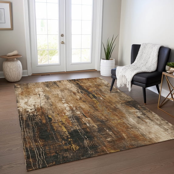 Addison Rugs Chantille Indoor/Outdoor Transitional Modern Taupe Washable Rectangle Rug, 2'6" x 3'10"