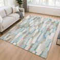 thumbnail image 1 of Addison Rugs Chantille Indoor/Outdoor Transitional Modern Teal Machine Washable Rectangle Rug, 10' x 14', 1 of 10