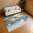 thumbnail image 1 of Addison Rugs Chantille Indoor/Outdoor Transitional Modern Teal Machine Washable Rectangle Rug, 8' x 10', 1 of 8
