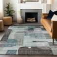thumbnail image 1 of Addison Rugs Chantille Indoor/Outdoor Transitional Modern Teal Washable Rectangle Rug, 3' x 5', 1 of 6