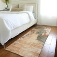thumbnail image 1 of Addison Rugs Chantille Indoor/Outdoor Transitional Modern Terracotta Washable Runner Rug, 2'3" x 7'6", 1 of 6