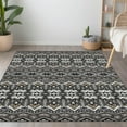 thumbnail image 1 of Addison Rugs Chantille Indoor/Outdoor Transitional Moroccan Charcoal Washable Rectangle Rug, 2'6" x 3'10", 1 of 6