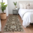 thumbnail image 1 of Addison Rugs Chantille Indoor/Outdoor Transitional Moroccan Chocolate Washable Runner Rug, 2'3" x 7'6", 1 of 6