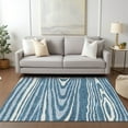 thumbnail image 1 of Addison Rugs Chantille Indoor/Outdoor Transitional Nature Navy Washable Rectangle Rug, 5' x 7'6", 1 of 6