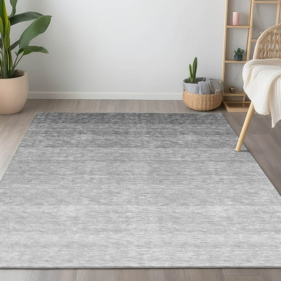 Addison Rugs Chantille Indoor/Outdoor Transitional Ombre Gray Washable Rectangle Rug, 2'6" x 3'10"