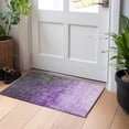 thumbnail image 1 of Addison Rugs Chantille Indoor/Outdoor Transitional Ombre Purple Washable Rectangle Rug, 1'8" x 2'6", 1 of 6