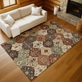 thumbnail image 1 of Addison Rugs Chantille Indoor/Outdoor Transitional Panel Paprika Machine Washable Rectangle Rug, 8' x 10', 1 of 8