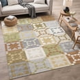 thumbnail image 1 of Addison Rugs Chantille Indoor/Outdoor Transitional Patchwork Gray Machine Washable Rectangle Rug, 9' x 12', 1 of 8