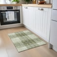 thumbnail image 1 of Addison Rugs Chantille Indoor/Outdoor Transitional Plaid Aloe Washable Rectangle Rug, 1'8" x 2'6", 1 of 6