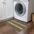 thumbnail image 1 of Addison Rugs Chantille Indoor/Outdoor Transitional Plaid Brown Washable Rectangle Rug, 1'8" x 2'6", 1 of 6