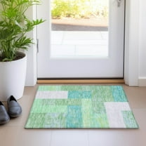 Addison Rugs Chantille Indoor/Outdoor Transitional Rectangles Aloe Washable Rectangle Rug, 1'8" x 2'6"