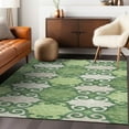 thumbnail image 1 of Addison Rugs Chantille Indoor/Outdoor Transitional Scrolls Green Washable Rectangle Rug, 5' x 7'6", 1 of 6