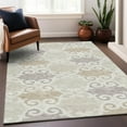 thumbnail image 1 of Addison Rugs Chantille Indoor/Outdoor Transitional Scrolls Ivory Washable Rectangle Rug, 3' x 5', 1 of 6