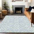 thumbnail image 1 of Addison Rugs Chantille Indoor/Outdoor Transitional Scrolls Sky Washable Rectangle Rug, 2'6" x 3'10", 1 of 6