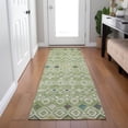 thumbnail image 1 of Addison Rugs Chantille Indoor/Outdoor Transitional Southwest Aloe Washable Runner Rug, 2'3" x 7'6", 1 of 6