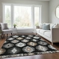 thumbnail image 1 of Addison Rugs Chantille Indoor/Outdoor Transitional Southwest Black Washable Rectangle Rug, 10' x 14', 1 of 6