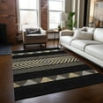 thumbnail image 1 of Addison Rugs Chantille Indoor/Outdoor Transitional Southwest Black Washable Rectangle Rug, 10' x 14', 1 of 6