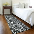 thumbnail image 1 of Addison Rugs Chantille Indoor/Outdoor Transitional Southwest Black Washable Runner Rug, 2'3" x 7'6", 1 of 6