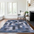 thumbnail image 1 of Addison Rugs Chantille Indoor/Outdoor Transitional Southwest Blue Washable Rectangle Rug, 8' x 10', 1 of 6