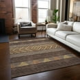 thumbnail image 1 of Addison Rugs Chantille Indoor/Outdoor Transitional Southwest Brown Washable Rectangle Rug, 5' x 7'6", 1 of 6