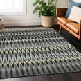 thumbnail image 1 of Addison Rugs Chantille Indoor/Outdoor Transitional Southwest Charcoal Washable Rectangle Rug, 8' x 10', 1 of 6