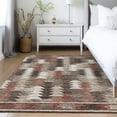 thumbnail image 1 of Addison Rugs Chantille Indoor/Outdoor Transitional Southwest Chocolate Washable Rectangle Rug, 2'6" x 3'10", 1 of 6