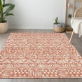 thumbnail image 1 of Addison Rugs Chantille Indoor/Outdoor Transitional Southwest Coral Washable Rectangle Rug, 5' x 7'6", 1 of 6