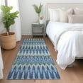 thumbnail image 1 of Addison Rugs Chantille Indoor/Outdoor Transitional Southwest Denim Washable Runner Rug, 2'3" x 7'6", 1 of 6
