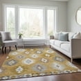 thumbnail image 1 of Addison Rugs Chantille Indoor/Outdoor Transitional Southwest Gold Washable Rectangle Rug, 5' x 7'6", 1 of 6