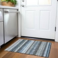 thumbnail image 1 of Addison Rugs Chantille Indoor/Outdoor Transitional Southwest Gray Washable Rectangle Rug, 1'8" x 2'6", 1 of 6