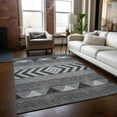 thumbnail image 1 of Addison Rugs Chantille Indoor/Outdoor Transitional Southwest Gray Washable Rectangle Rug, 9' x 12', 1 of 6