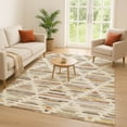 thumbnail image 1 of Addison Rugs Chantille Indoor/Outdoor Transitional Southwest Ivory Machine Washable Rectangle Rug, 3' x 5', 1 of 8