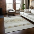 thumbnail image 1 of Addison Rugs Chantille Indoor/Outdoor Transitional Southwest Ivory Washable Rectangle Rug, 9' x 12', 1 of 6