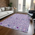 thumbnail image 1 of Addison Rugs Chantille Indoor/Outdoor Transitional Southwest Lavender Washable Rectangle Rug, 3' x 5', 1 of 6