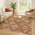 thumbnail image 1 of Addison Rugs Chantille Indoor/Outdoor Transitional Southwest Paprika Machine Washable Rectangle Rug, 5' x 7'6", 1 of 8
