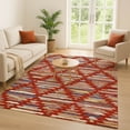 thumbnail image 1 of Addison Rugs Chantille Indoor/Outdoor Transitional Southwest Red Machine Washable Rectangle Rug, 5' x 7'6", 1 of 8