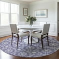 thumbnail image 1 of Addison Rugs Chantille Indoor/Outdoor Transitional Spiral Lilac Washable Round Rug, 8' x 8', 1 of 6