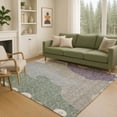 thumbnail image 1 of Addison Rugs Chantille Indoor/Outdoor Transitional Spiral Pewter Machine Washable Rectangle Rug, 8' x 10', 1 of 8