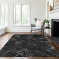 thumbnail image 1 of Addison Rugs Chantille Indoor/Outdoor Transitional Squares Charcoal Washable Rectangle Rug, 10' x 14', 1 of 6