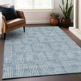 thumbnail image 1 of Addison Rugs Chantille Indoor/Outdoor Transitional Squares Sky Washable Rectangle Rug, 8' x 10', 1 of 6