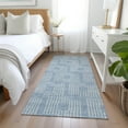 thumbnail image 1 of Addison Rugs Chantille Indoor/Outdoor Transitional Squares Sky Washable Runner Rug, 2'3" x 7'6", 1 of 6